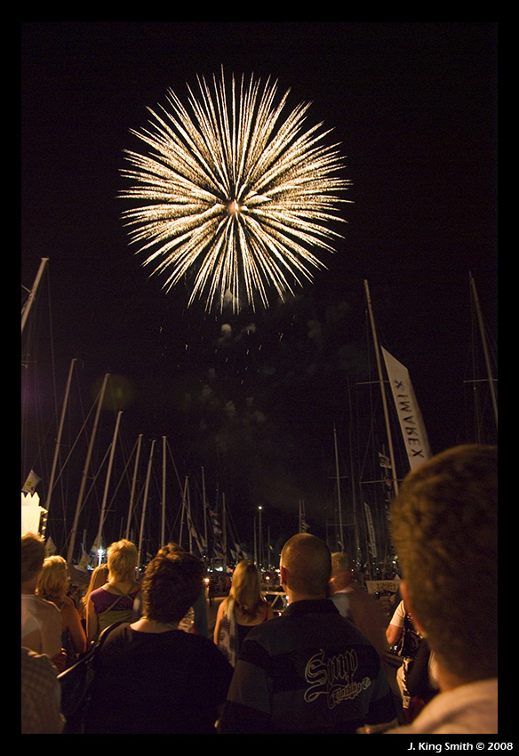 Firework in the rigging #8