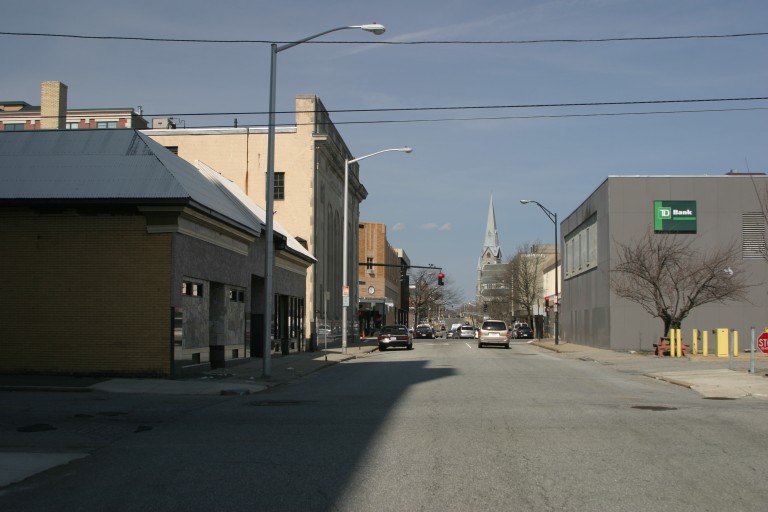 Current view of Hampshire St. from Methuen St.