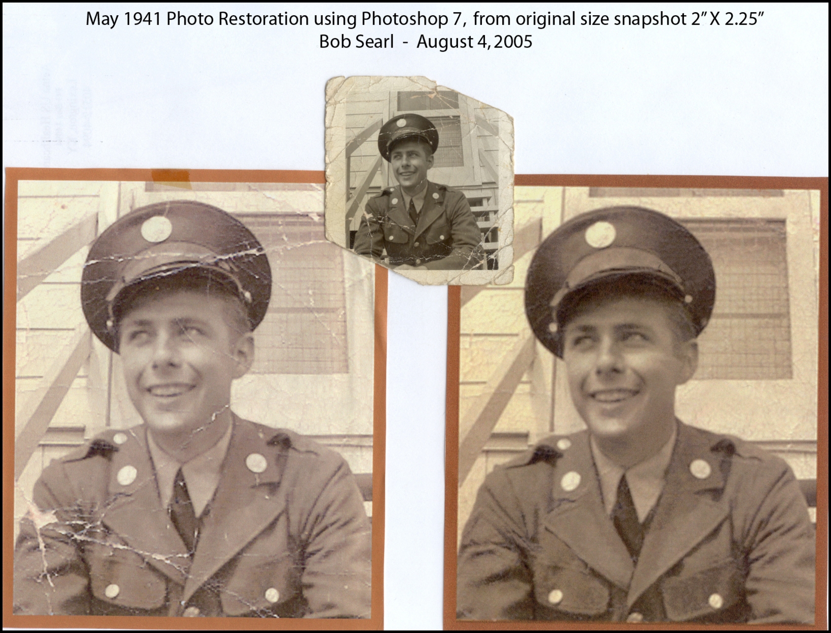 Restored 1941 Photograph