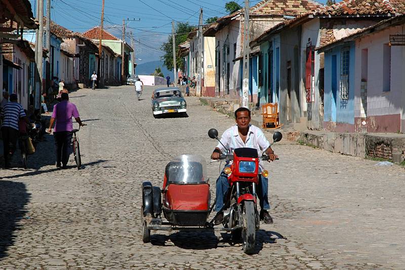 No traffic jams in Trinidad