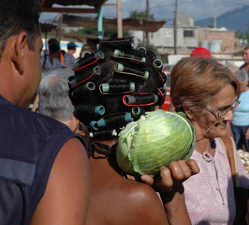 Lettuce and rollers - Trinidad