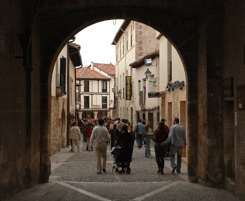 Entrance to Covarrubias