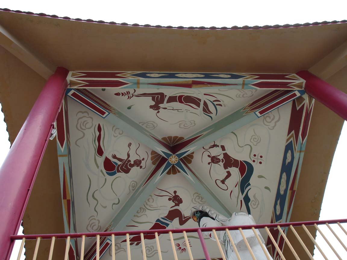 Roof of Guan Yin Temple, Stanley