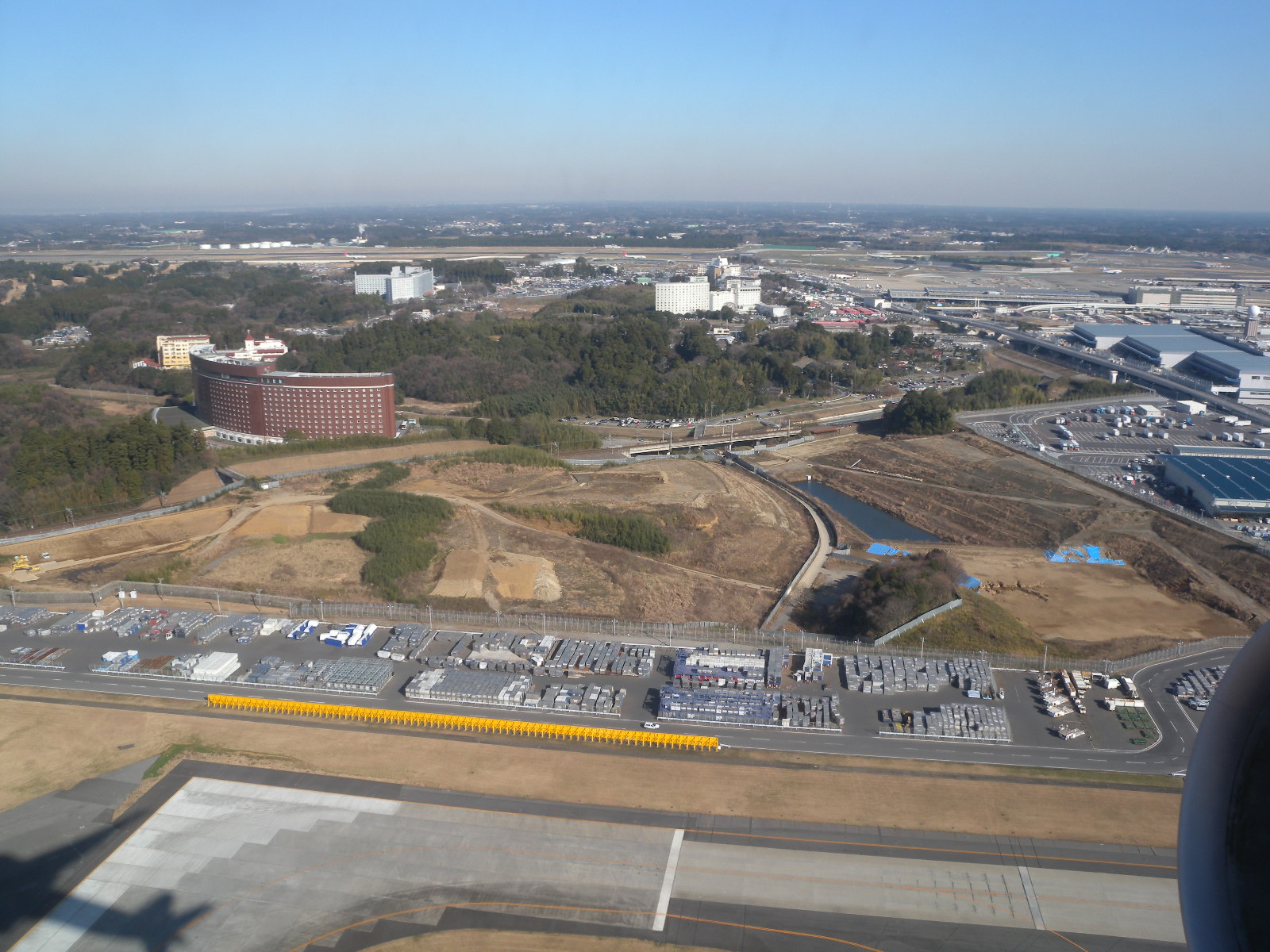 departing Narita