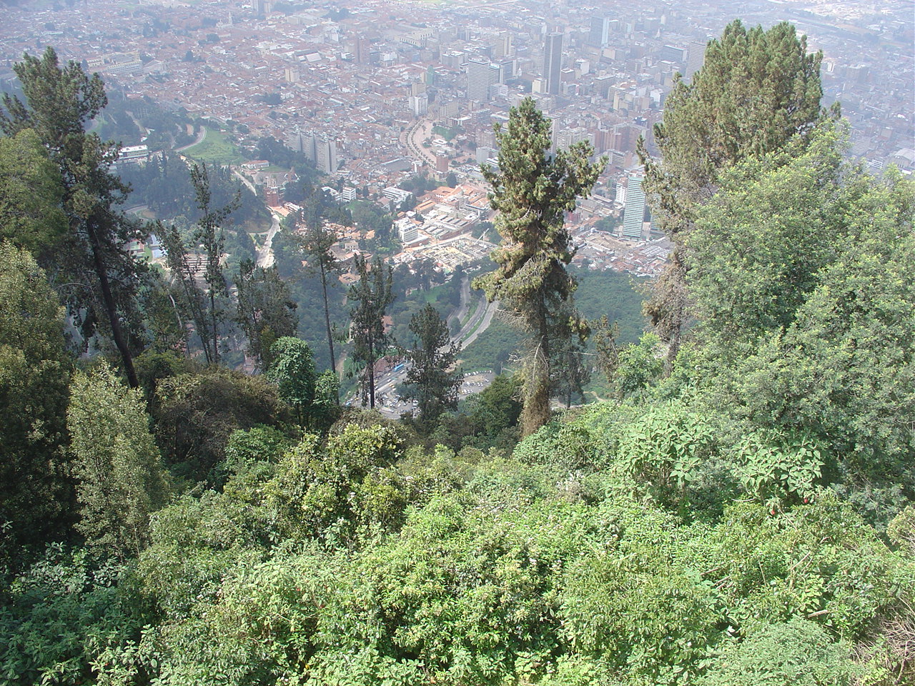 Bogota Cerro de Monserrate