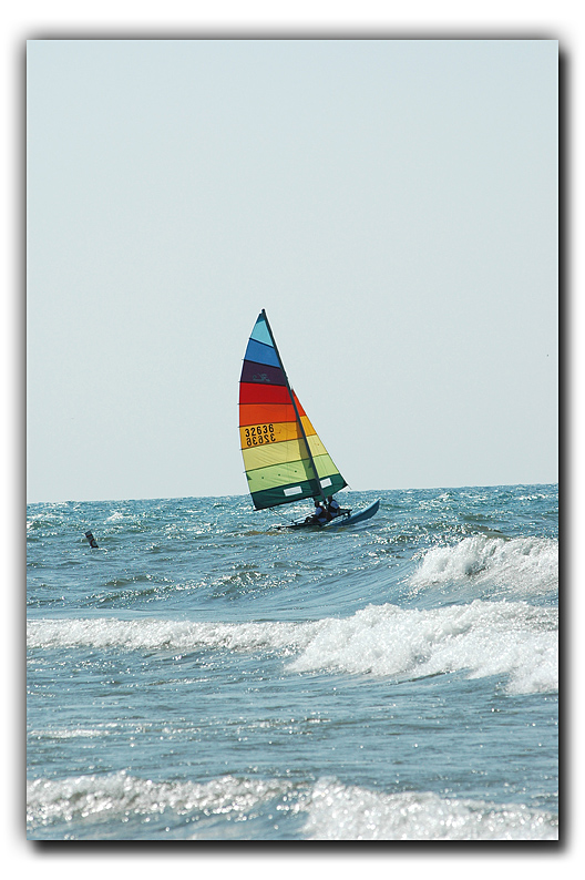 Battling The Waves @ Ogden Dunes Beach