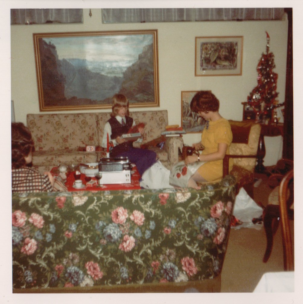 Jlin vi Reykjamrk 1973. Vera orin stdent