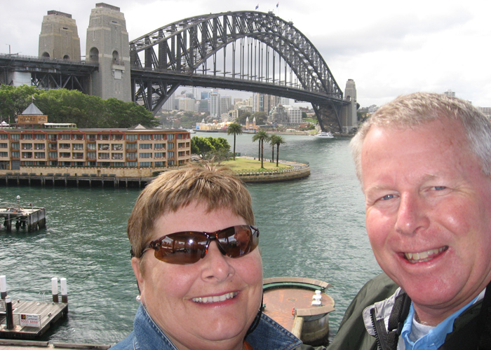 Our first walk about Sydney