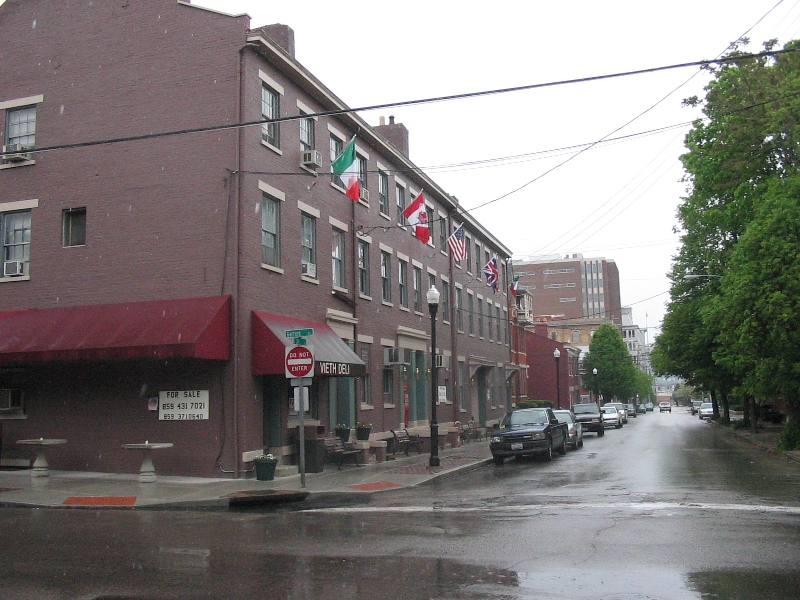 An apartment building in Covington