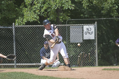 Ridgefield Reds against Danbury A's