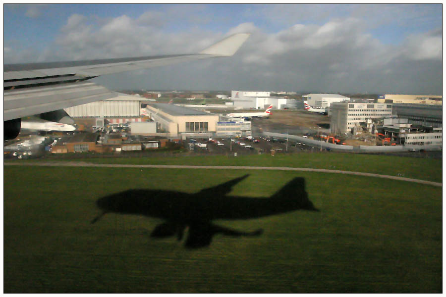 Coming In To Land At Heathrow