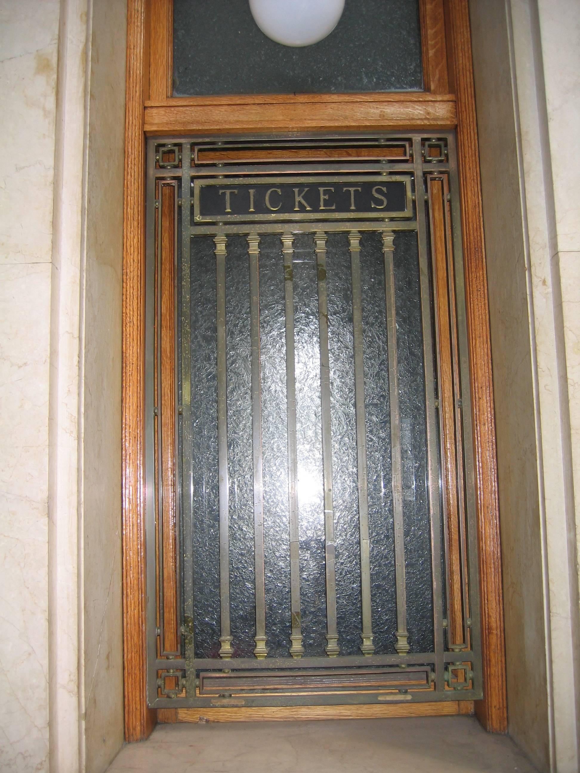 Ticket Counter, PRR Station, Johnstown, PA - 2