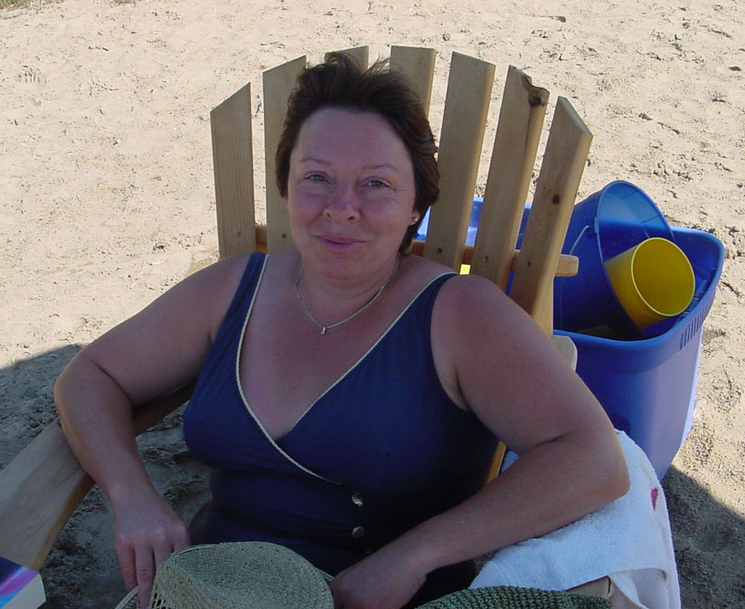 Melinda at the cottage 2001