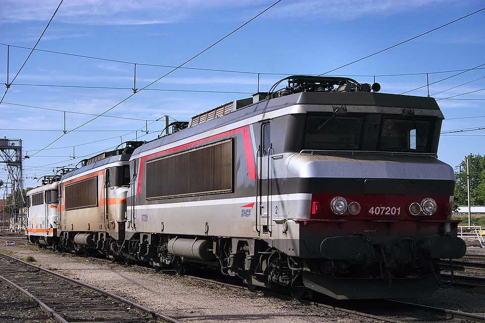 First ever built BB-7200 Class (BB7201 to 7440). The BB7201 at Avignon.
