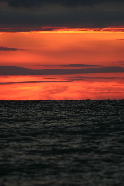 Sunset in Aberystwyth.JPG