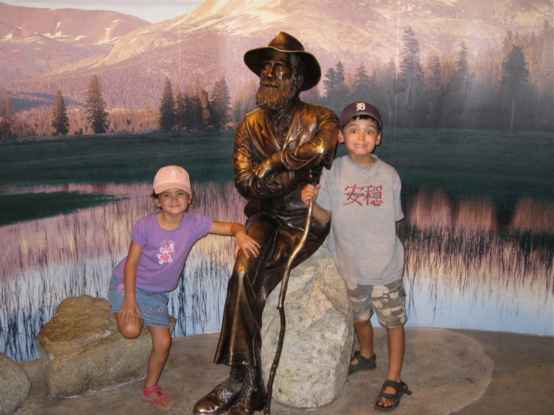 Kids and the great John Muir, the original preservationist