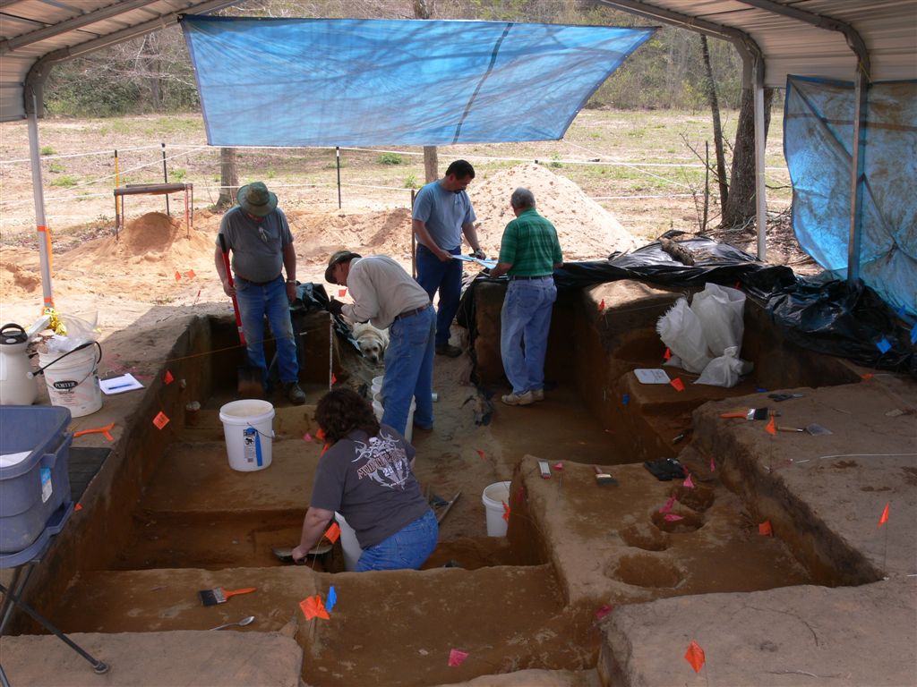 Dig Progressing   4-11-08