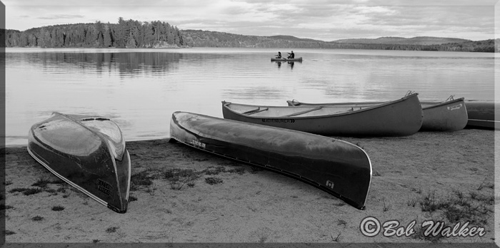 On The Beach At Lake Of Two Rivers