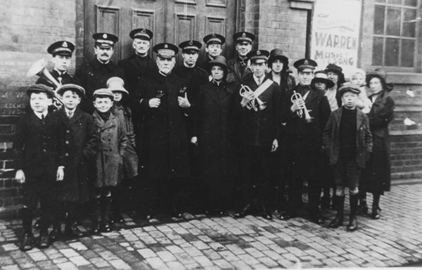 1923 Commissioner Lamb (The Oldest Officer in the Salvation Army) @ Burton Citadel - Taken outside Brook Street Hall