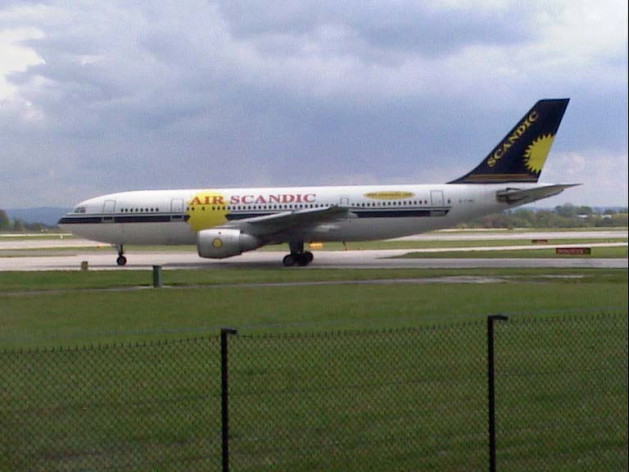 Air Scandic (G-TTMC) Airbus A300 @ Manchester