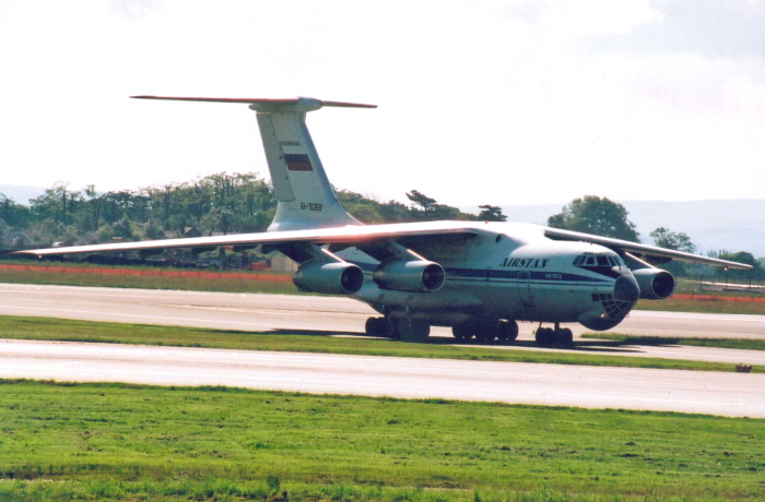 Airstan (RA76369) ilushin IL76 @ Manchester