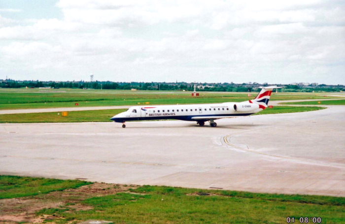 British Airways (G-EMBN) Embraer 145 @ Birmingham