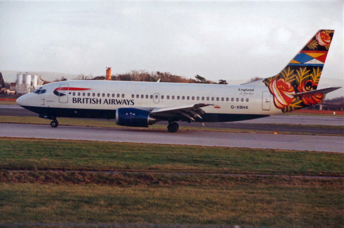 British Airways (G-XBXH) Boeing 737 @ Manchester
