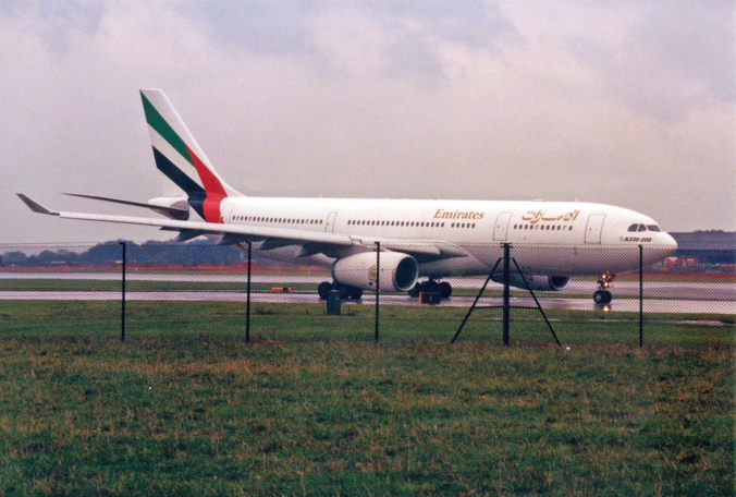 Emirates (A6-EKQ) Airbus A330 @ Manchester