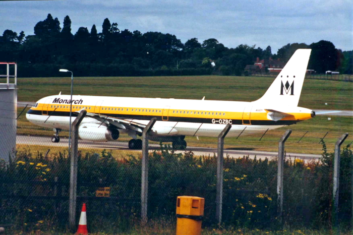 Monarch (G-OZBC) Airbus A321 @ Birmingham