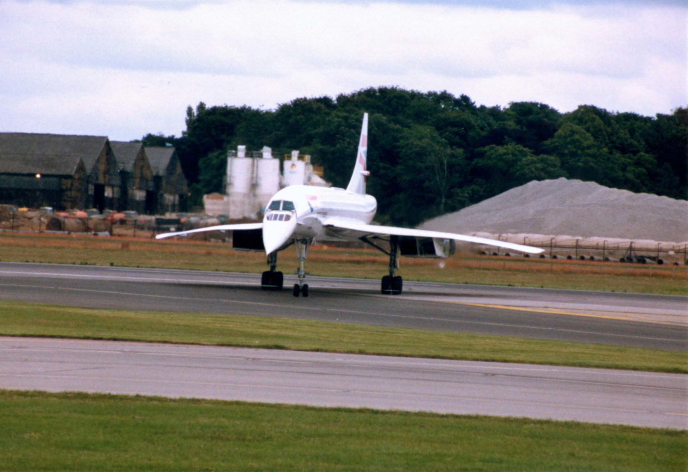 British Airways (G-BOAF) Aerospatiale-BAE Concorde @ Manchester