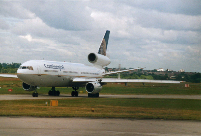 Continental (N68065) Douglas DC10 @ Birmingham