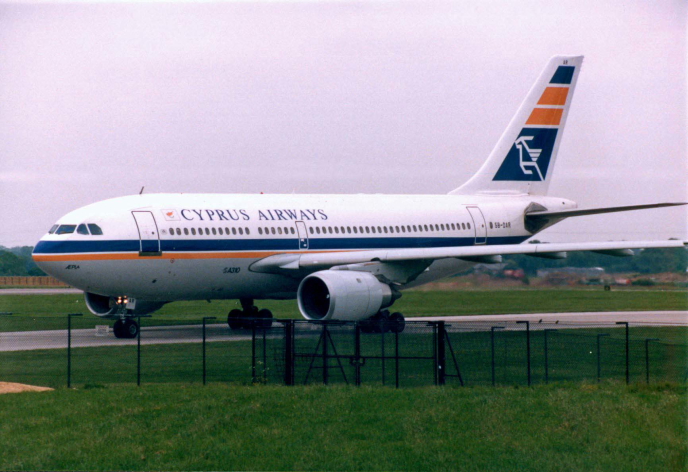 Cyprus Airways (5B-DAR) Airbus A310 @ Manchester
