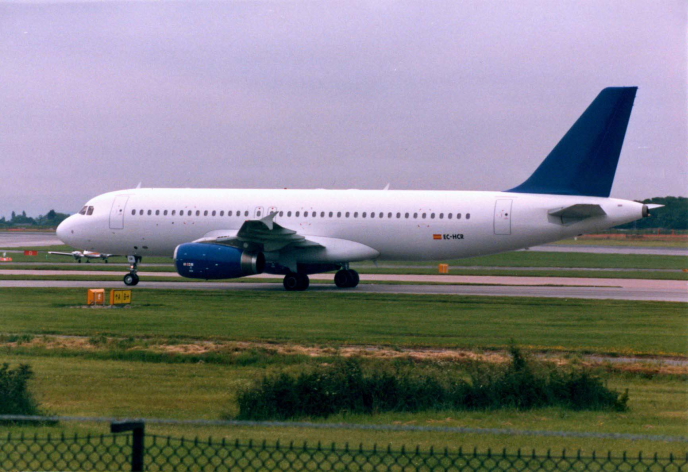 Iberworld (EC-HCR) Airbus A320 @ Manchester