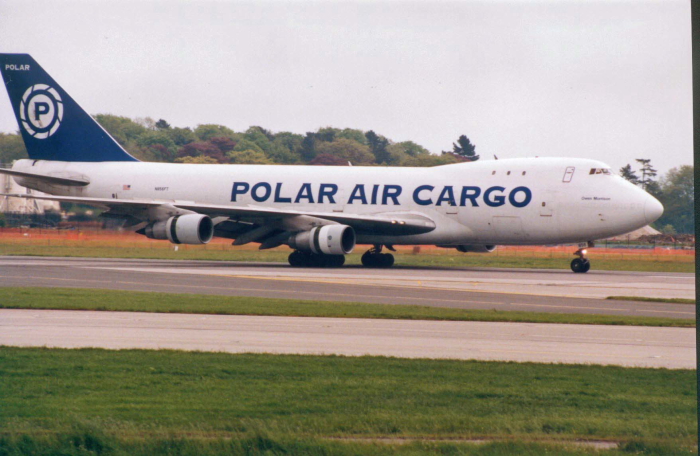 Polar Air Cargo (N856FT) Boeing 747 @ Manchester