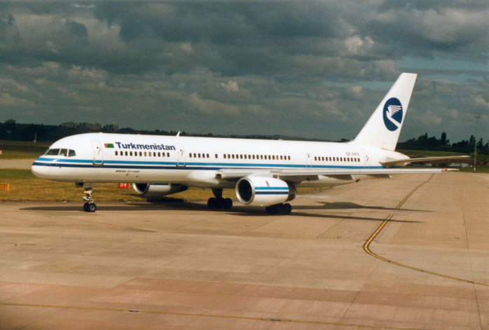 Turkmenistan (EZ-AO12) Boeing 757 @ Birmingham