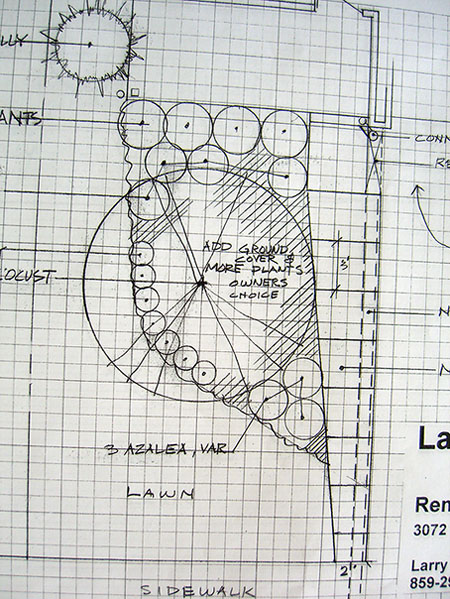 Front yard plan