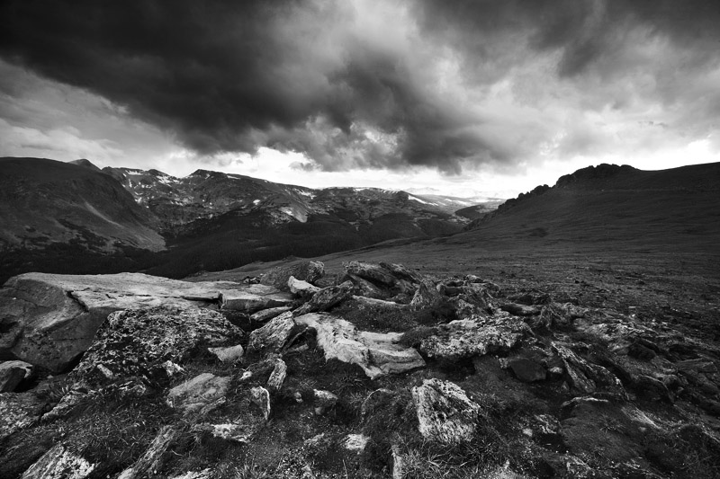 The mountains