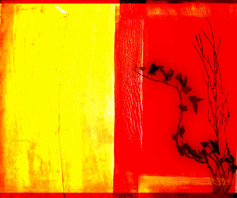 Listening for the colour...