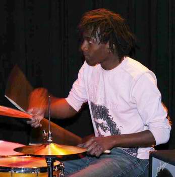 2006_02_14 Max Roach with Charlie Austin, and Joeseph Lubinshky-Mast