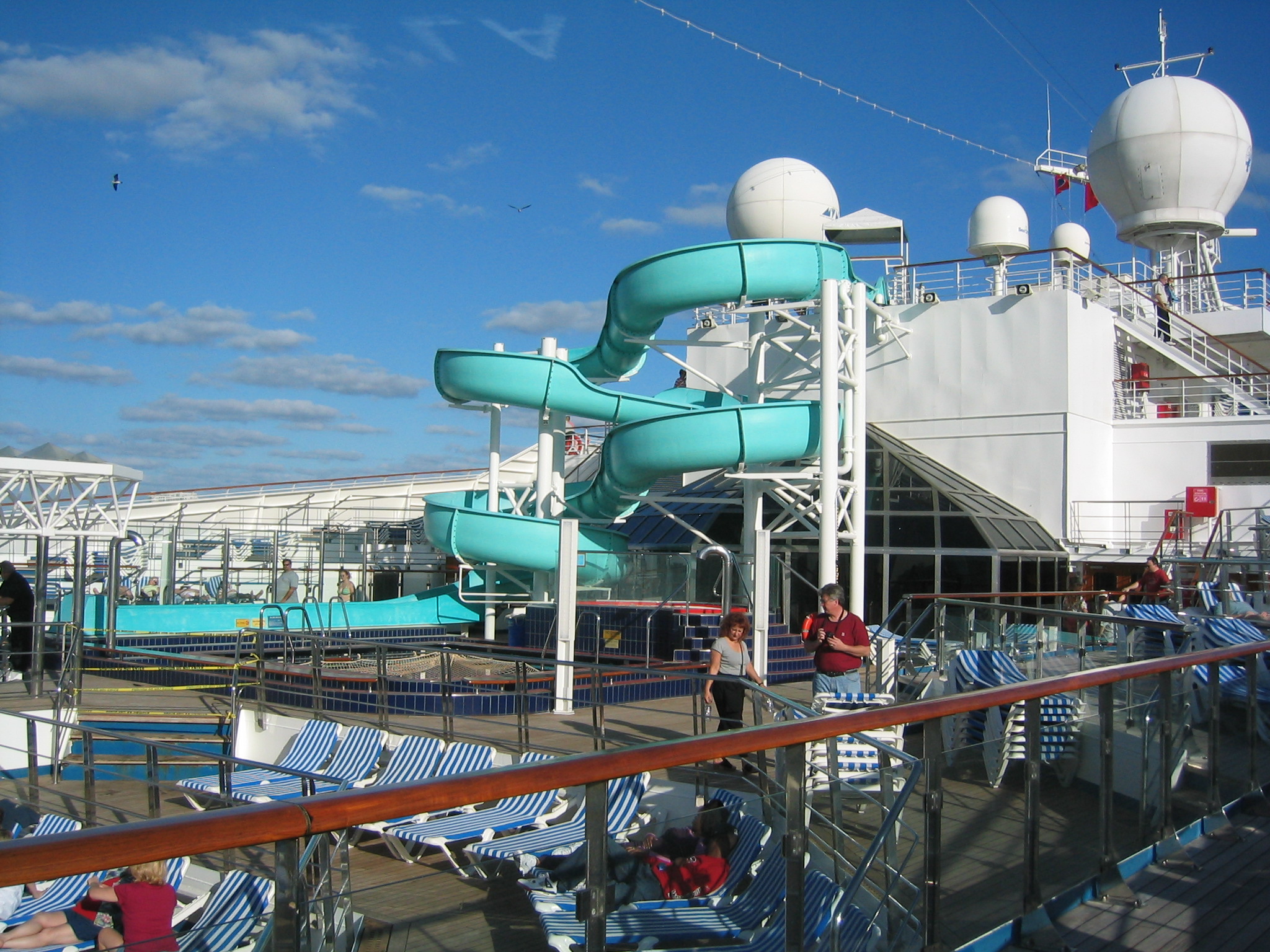 Cruiseship Waterslide