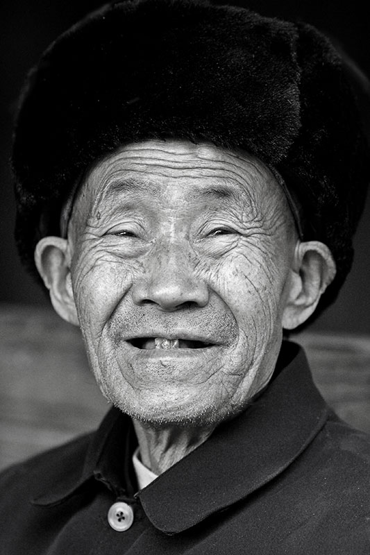 Miao elder, Panzhai, Guizhou Province, China