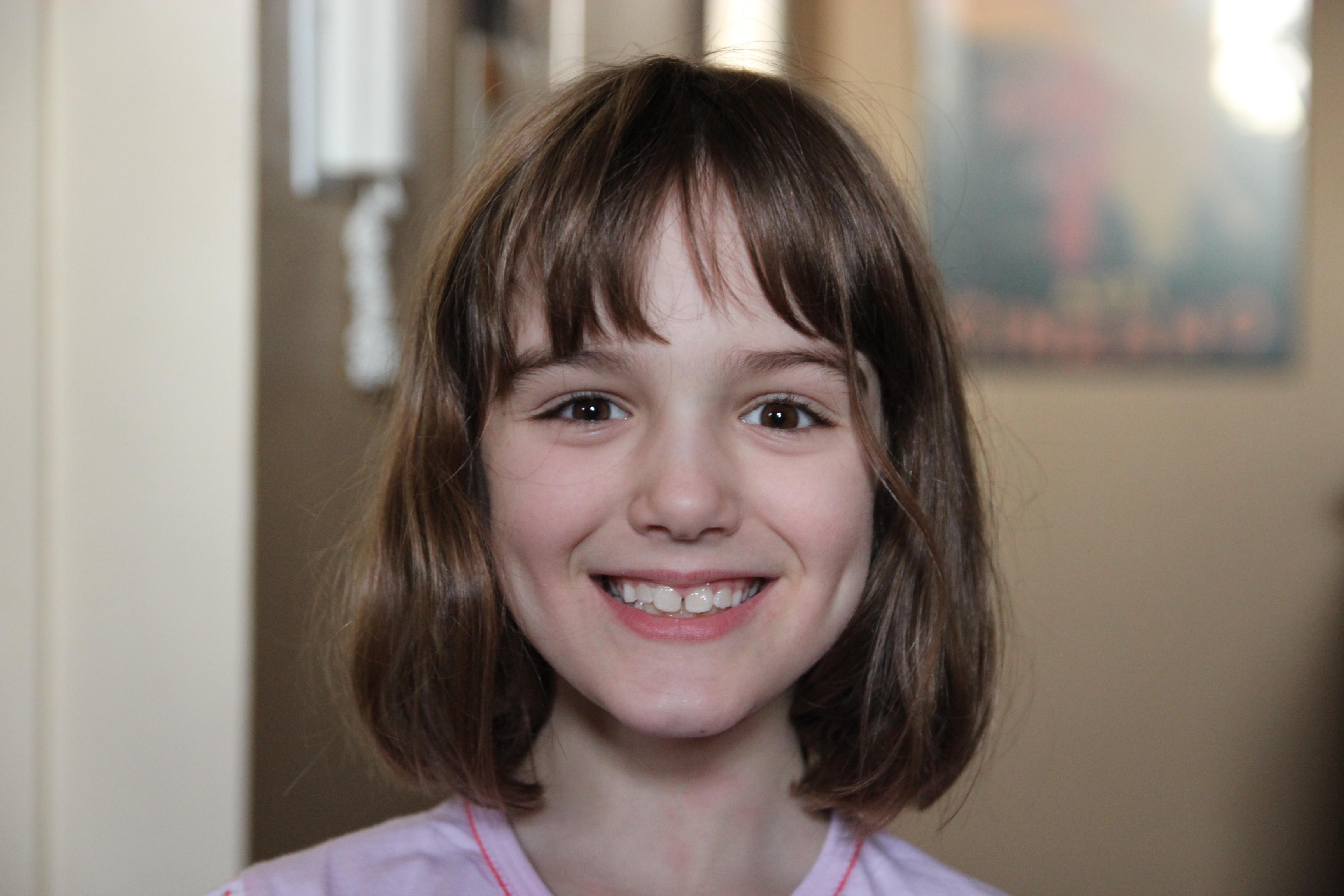 Amelie at 8