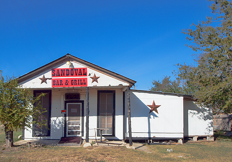Apparently this bar in Sandoval, TX is a 3 star  establishment. 