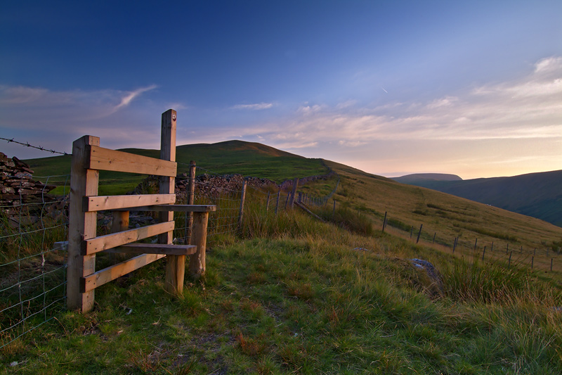 Last of the suns rays on Fan Nedd