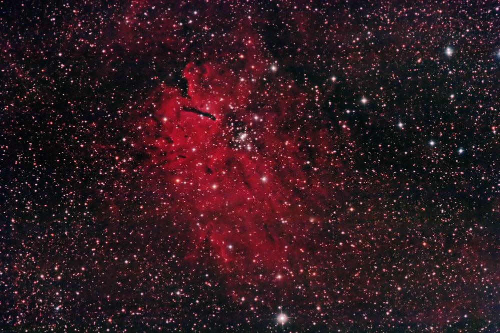 NGC6820/NGC6823 in Vulpecula