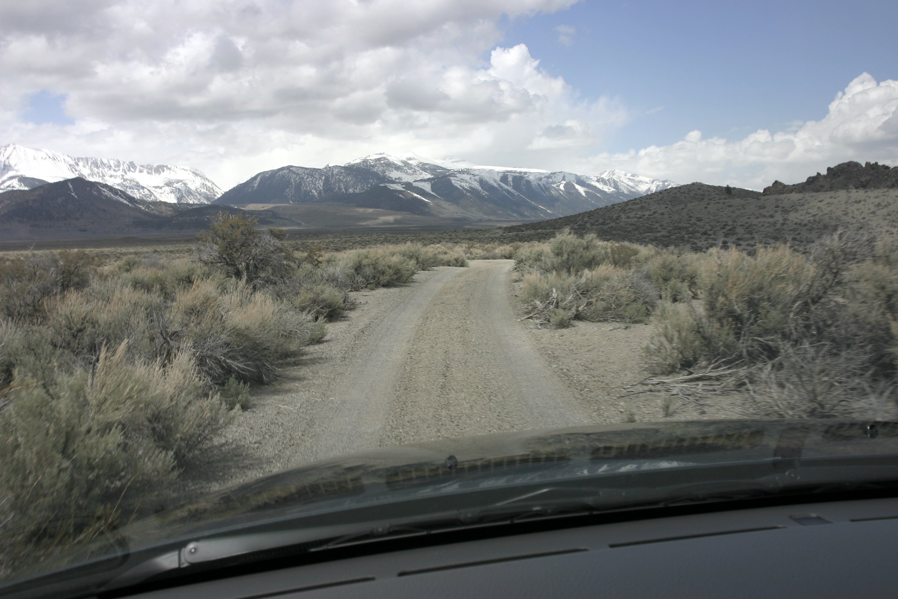 Track to Panum Crater (DR4595)