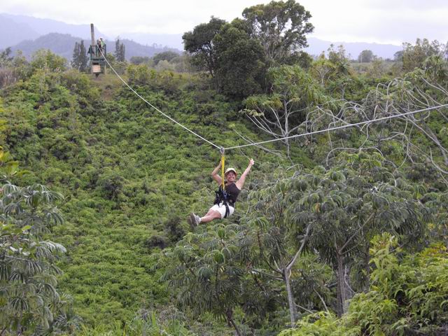 Rosie Rip Lining in Kauai