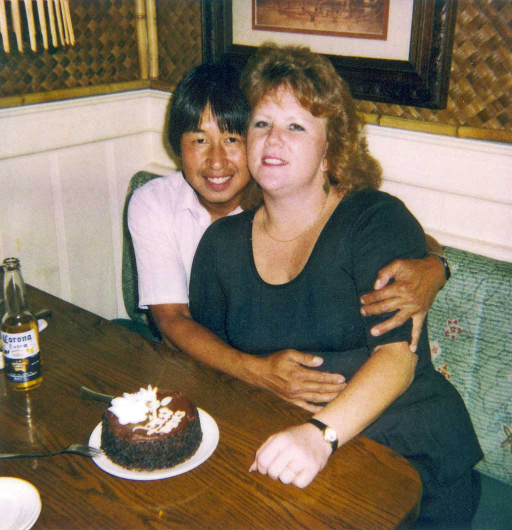 This was probably our second or third date  9/1989