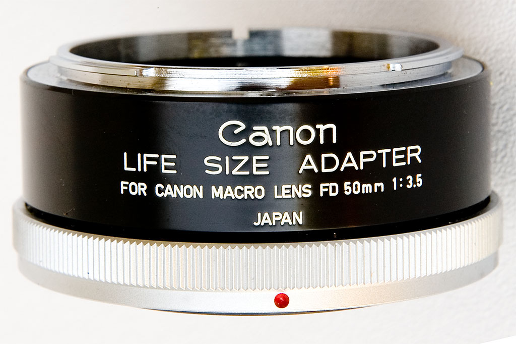 Canon Life Size Adapter for Canon Macro Lens FD 50mm 1:3.5
