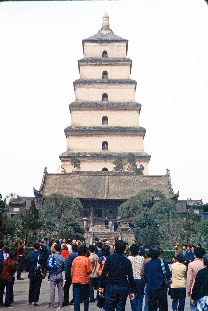 Giant Wild Goose Pagoda (Dayan Ta), Xian, China
